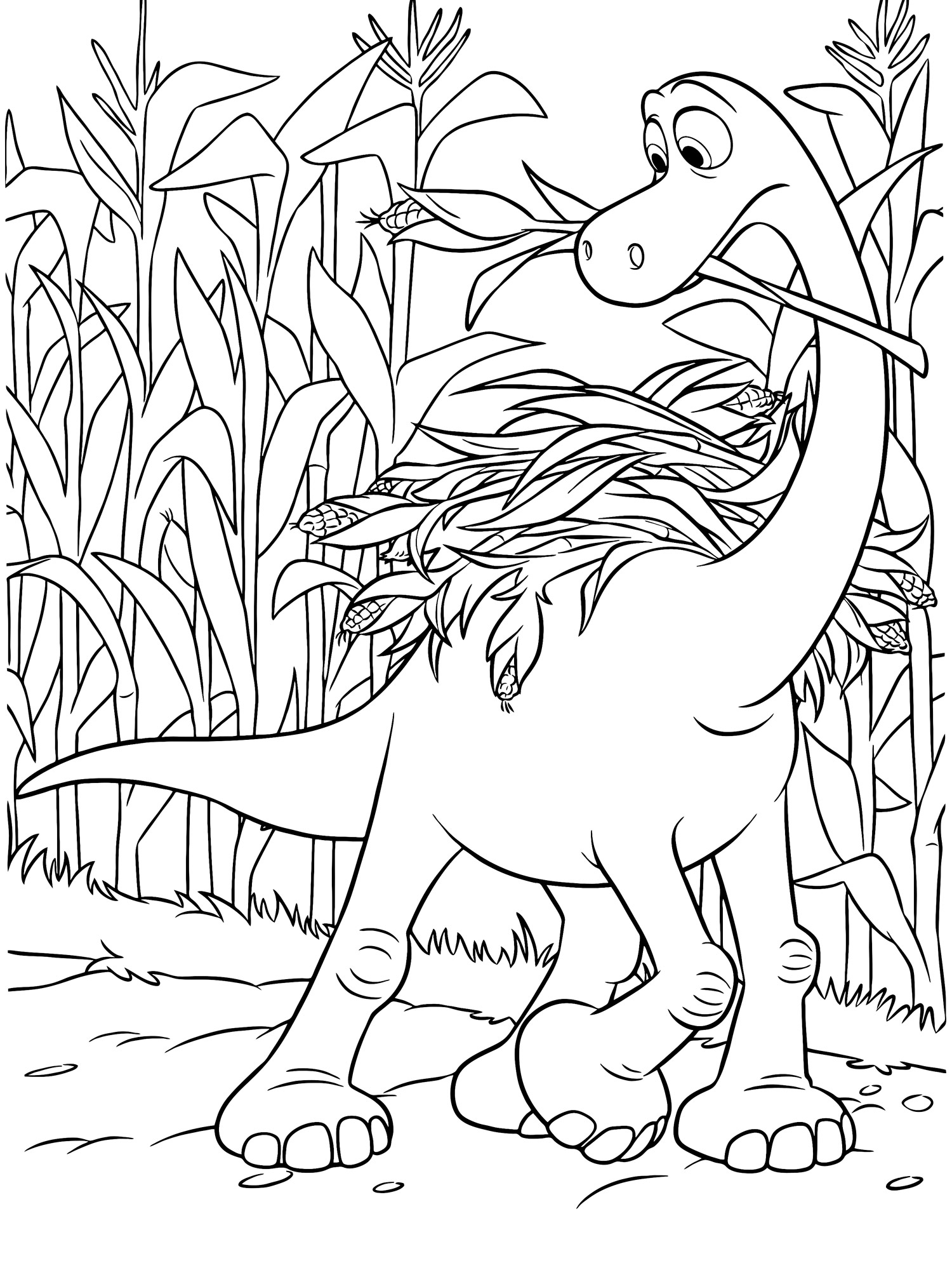 Раскраска земля Динозавр. Земля до начала времен