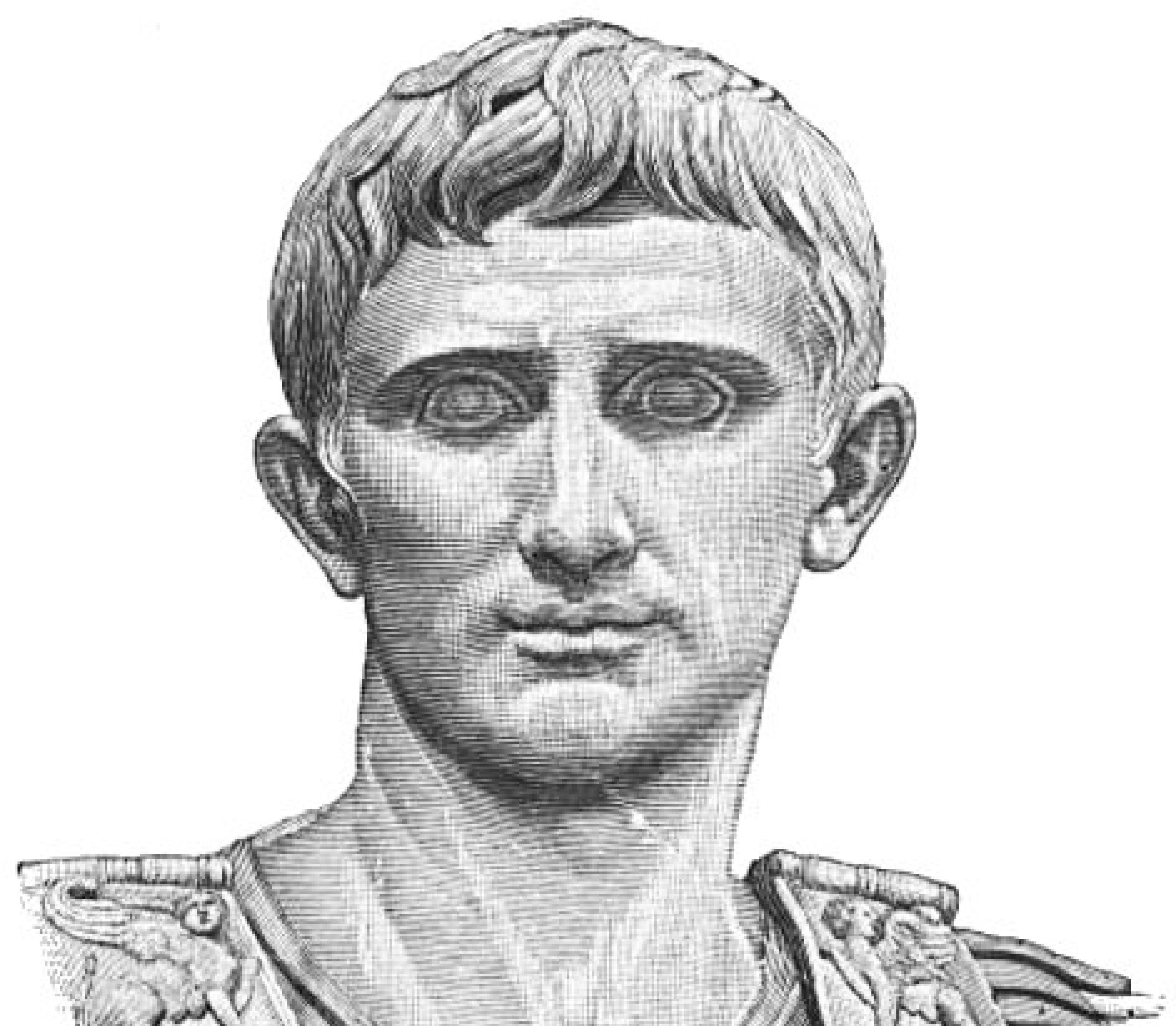 Исторический портрет цезаря. Ромул Римский Император. Флавий Октавиан август.