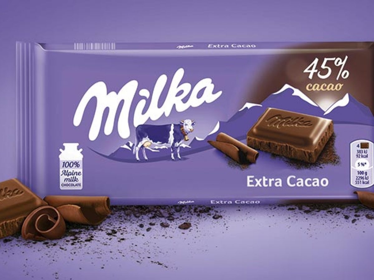 Милка Экстра какао шоколад