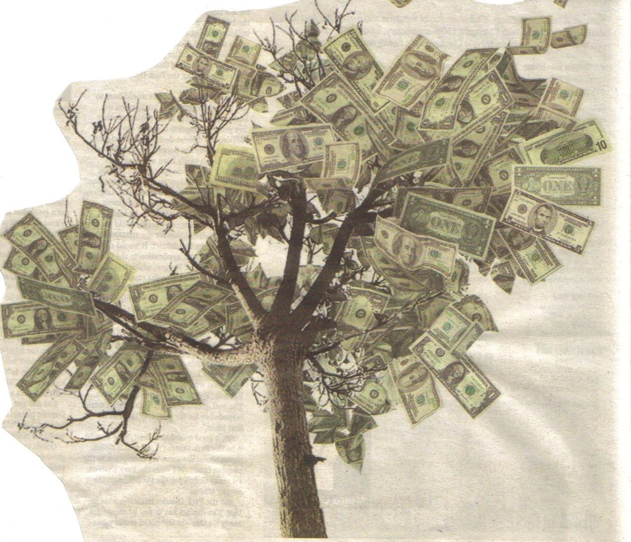 Стихи к подарку денежное дерево