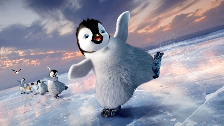 Иллюстрация пингвиненок
