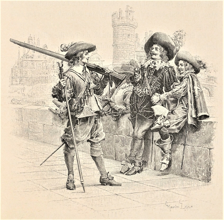 Лелуар морис иллюстрации к трем мушкетерам