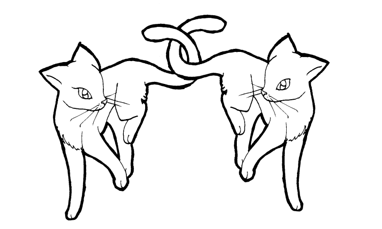 Раскраска кошка лана роблокс