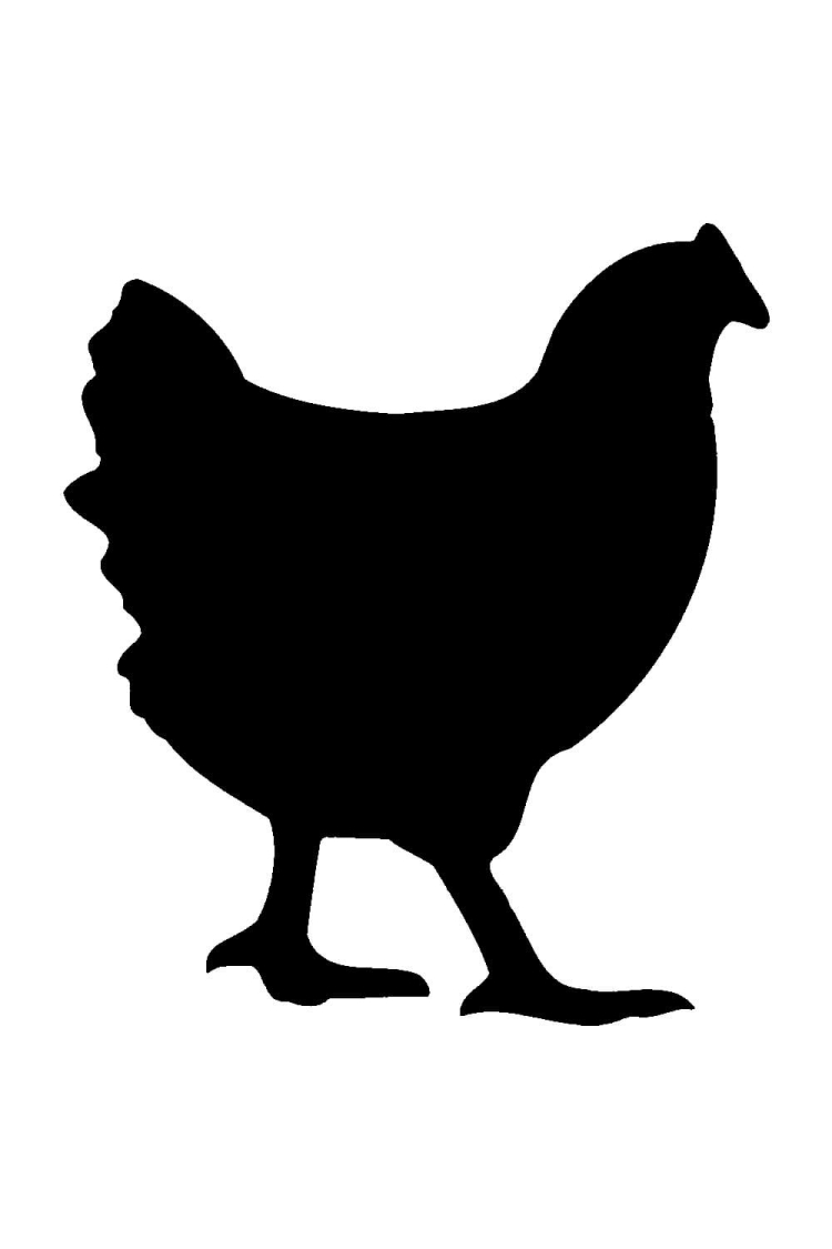 Пиктограмма курица