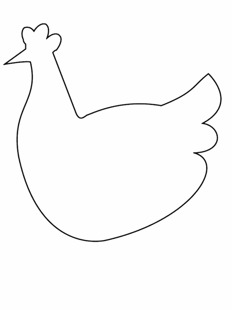 Курица для вырезания
