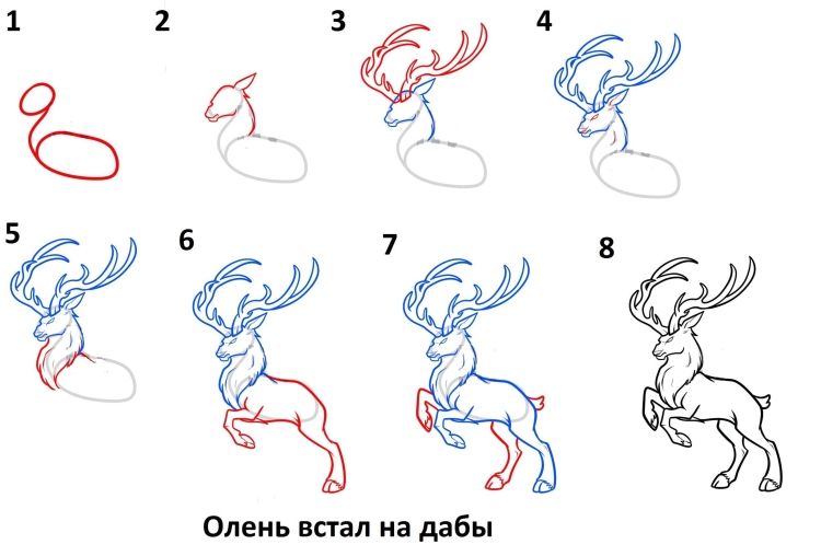 Рисунки змей легкие