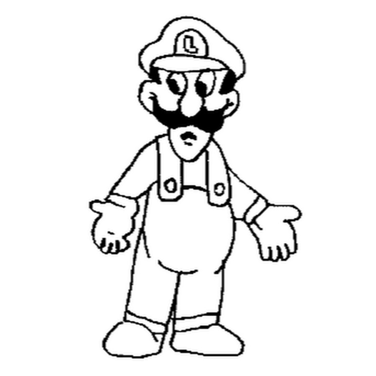 Марио рисунок карандашом