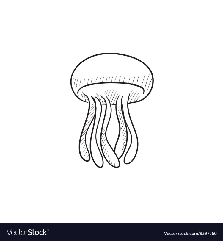 Трафарет медуза