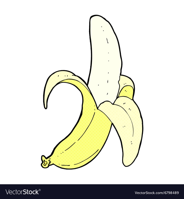 Банан рисунок легкий