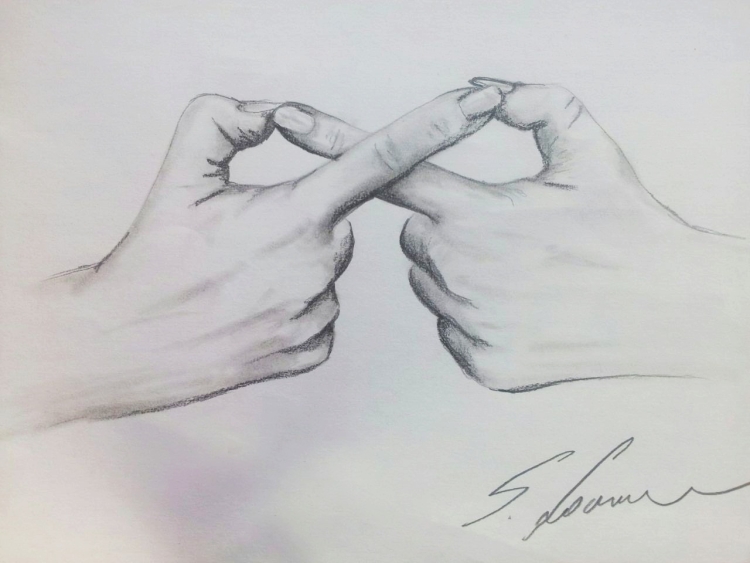 Дружба карандашом