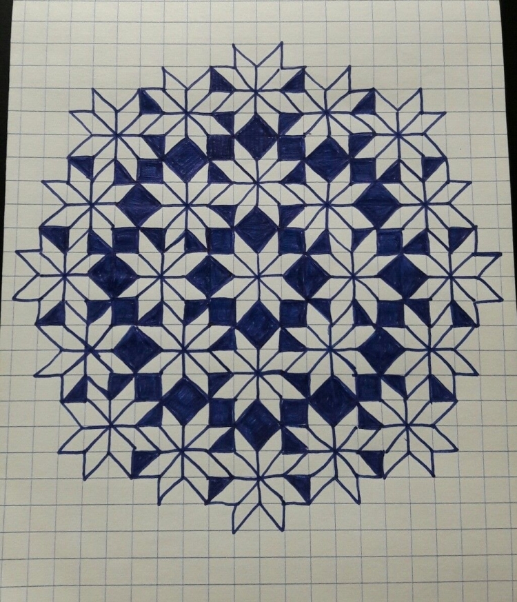 Прямоугольник карандашом