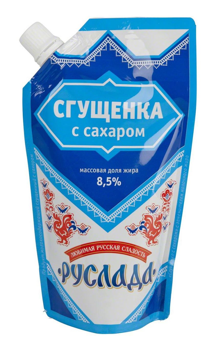 Сгущенное молоко Рогачев цельное с сахаром БЗМЖ 8.5% Ж/Б 380г