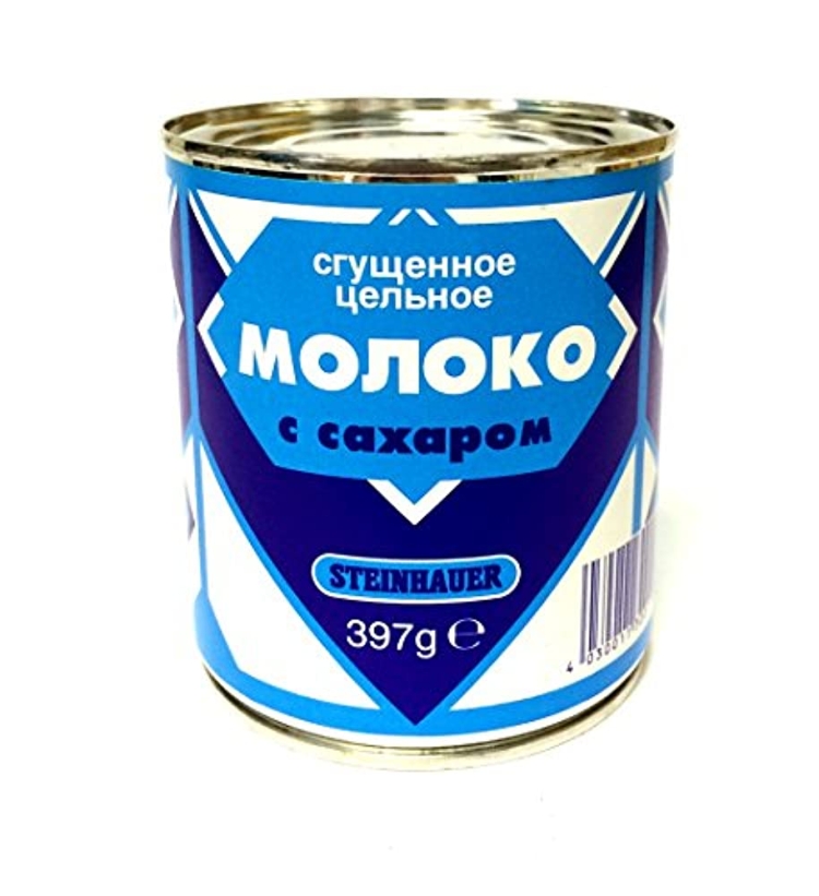 Молоко цельное сгущенное с сахаром 8,5%, 380г