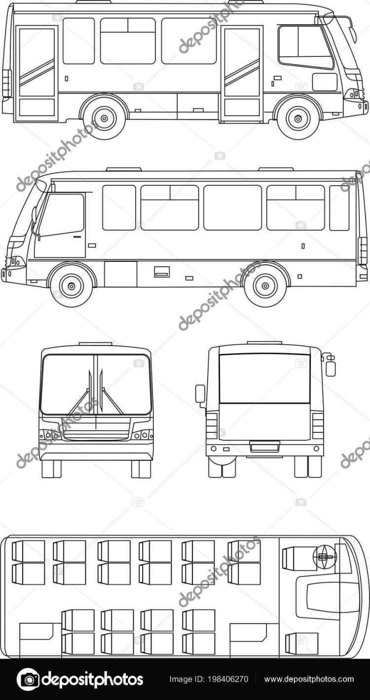 Чертежи ПАЗ 3206