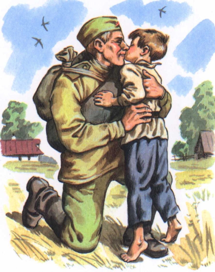Рисунок снайпера Великой Отечественной войны