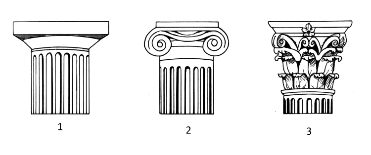 Коринфский ордер рисунок