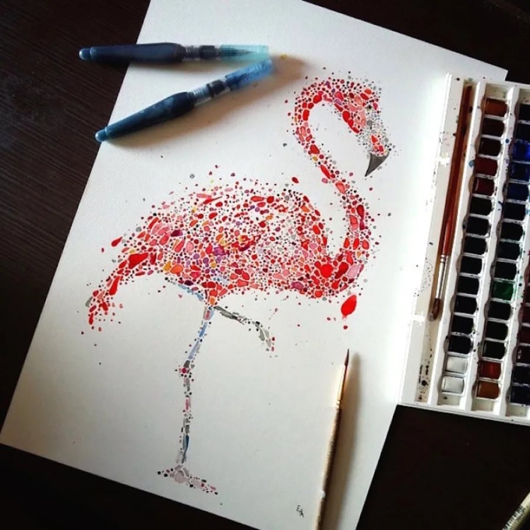 Идеи для рисования красками