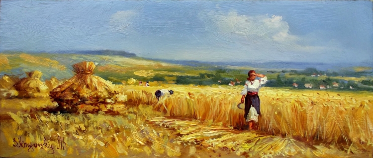 Аркадий пластов Косари