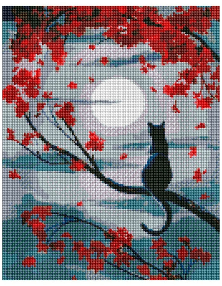 Кошка на ветке