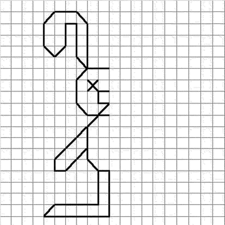 Рисование по клеточкам для детей