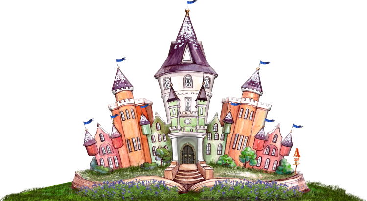 Замок рисунок