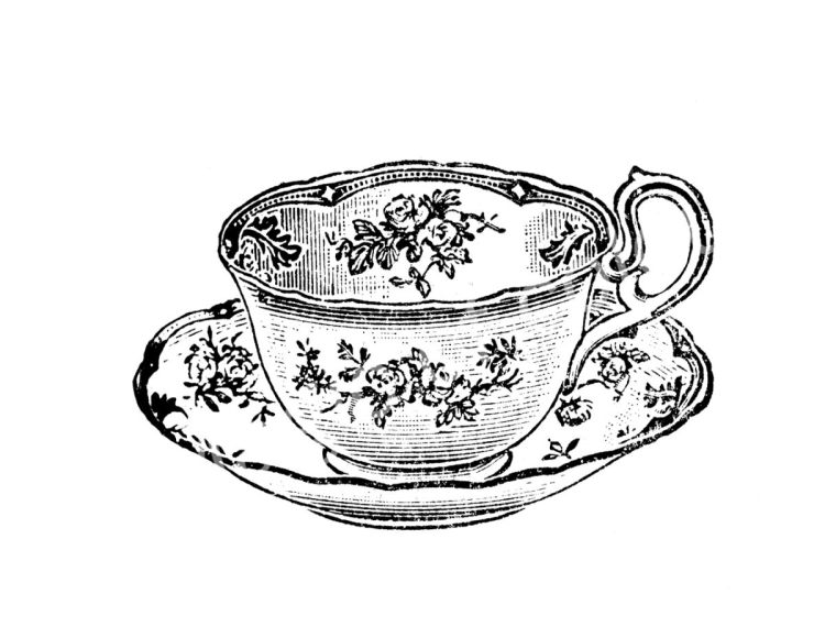 Cup Teapot акварель