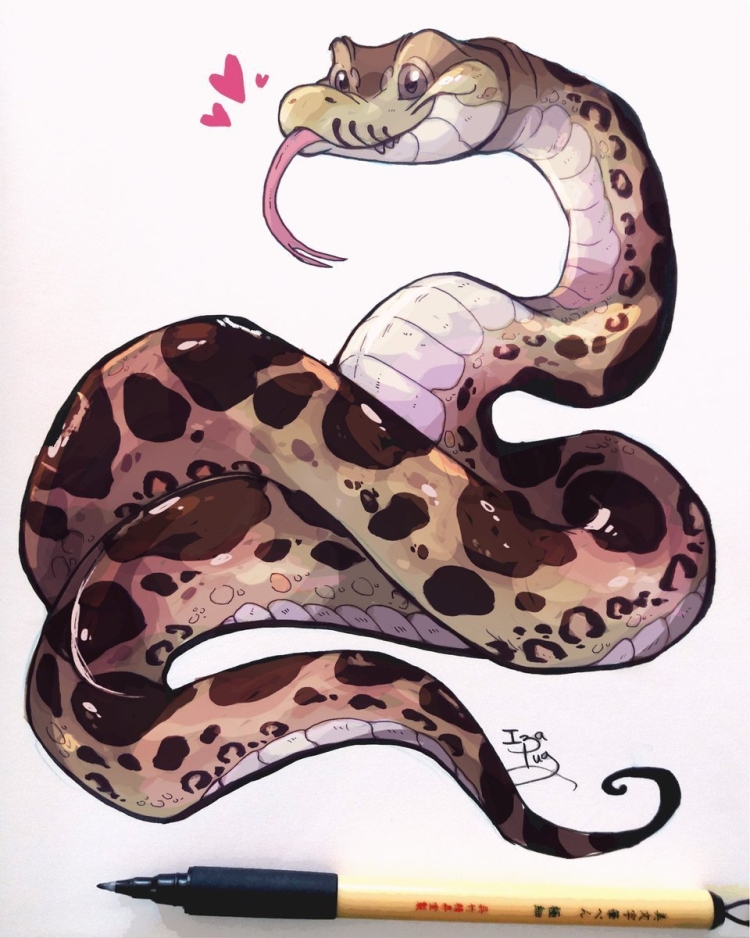 Furry Snake Анаконда