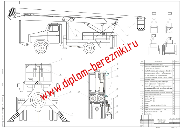 Автогидроподъемник Palfinger p180