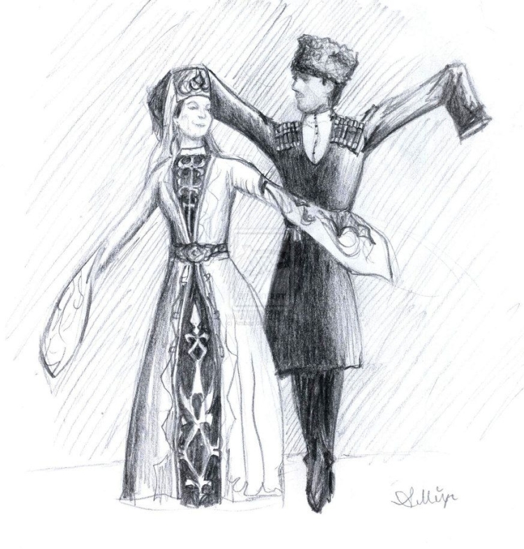 Грузин карикатура