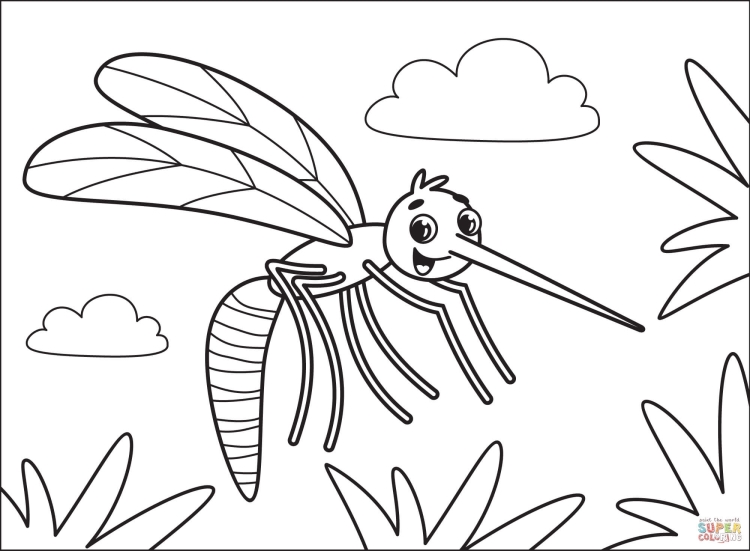 Комар комарович рисунок