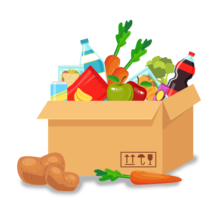 Набор продуктов вектор