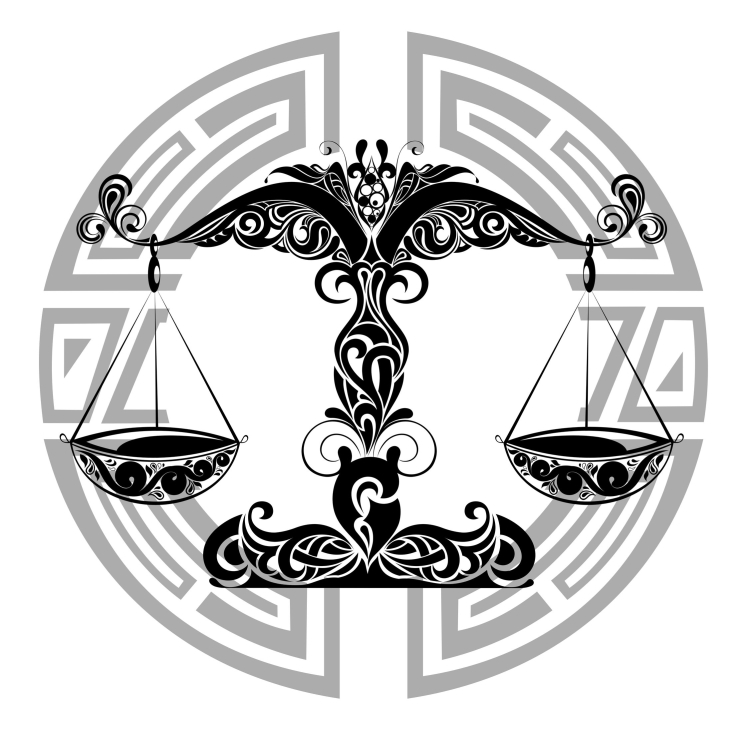 Знак зодиака весы рисунок