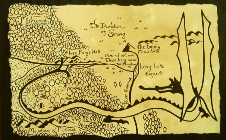 The Lonely Mountain карта