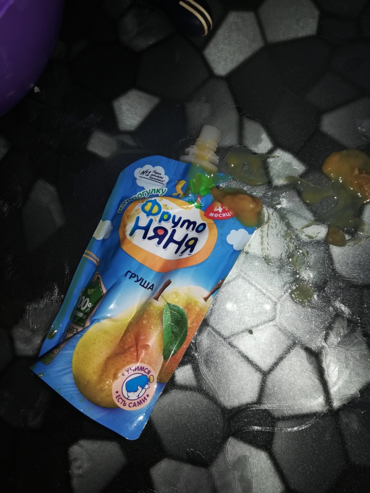 ФРУТОНЯНЯ пюре на прогулку