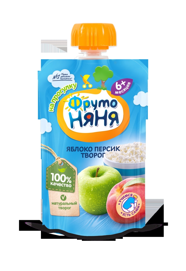 Пюре ФРУТОНЯНЯ ягодный салатик 100г
