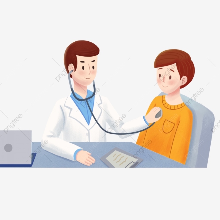 Врач и пациент рисунок