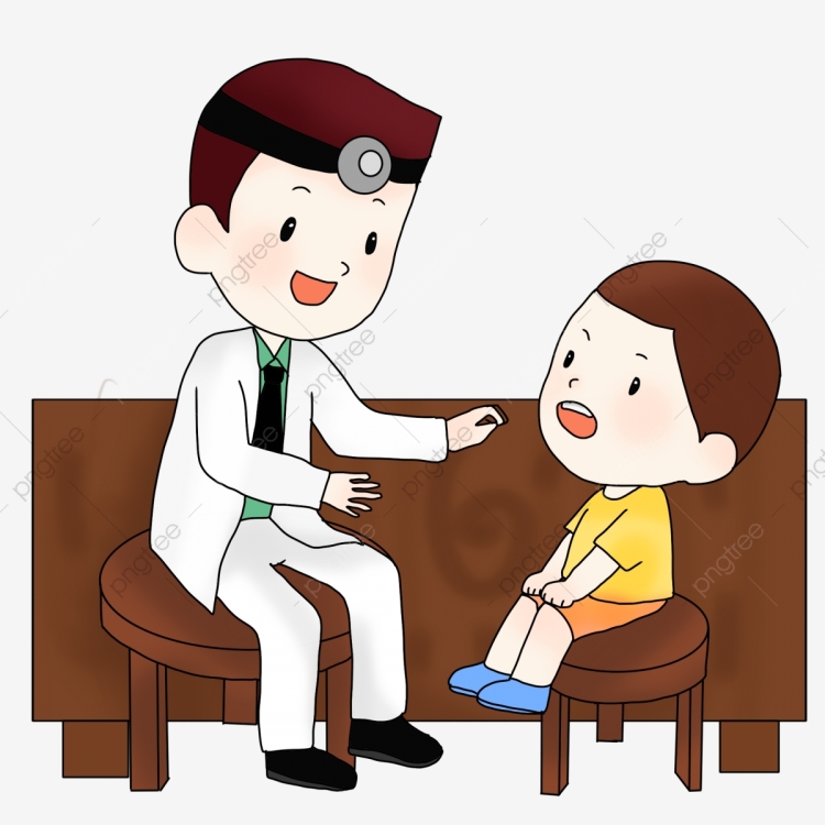 Дантист и пациент рисунок