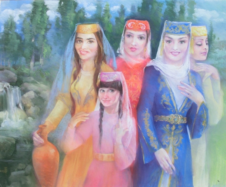 Сююмбике царица Казанская рисунок