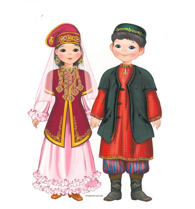 Нац костюмы народов мира Башкирский