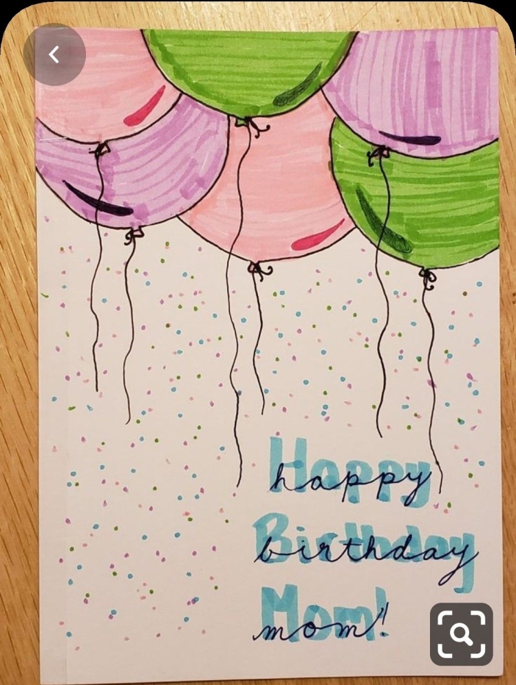 Как нарисовать открытку на день рождения