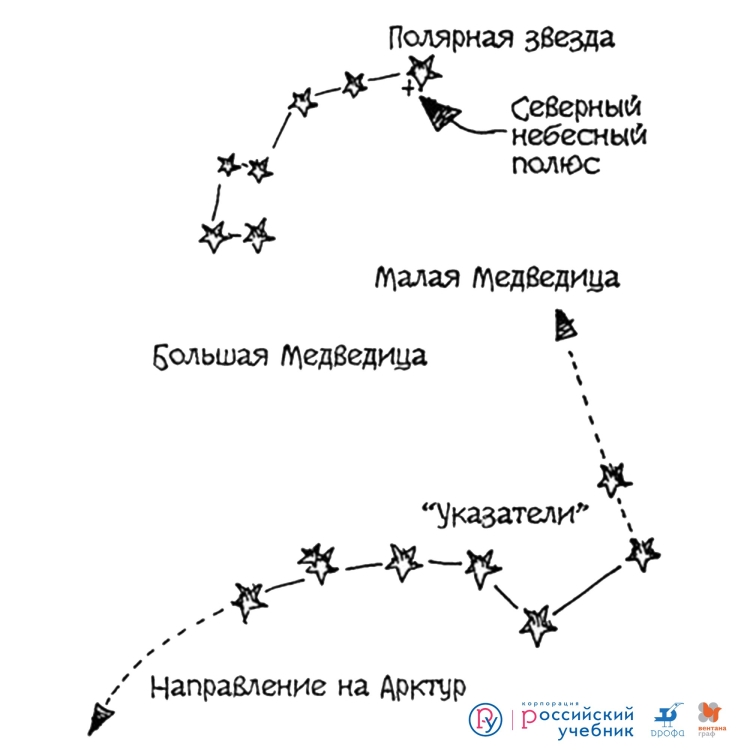 Созвездие большая Медведица для детей