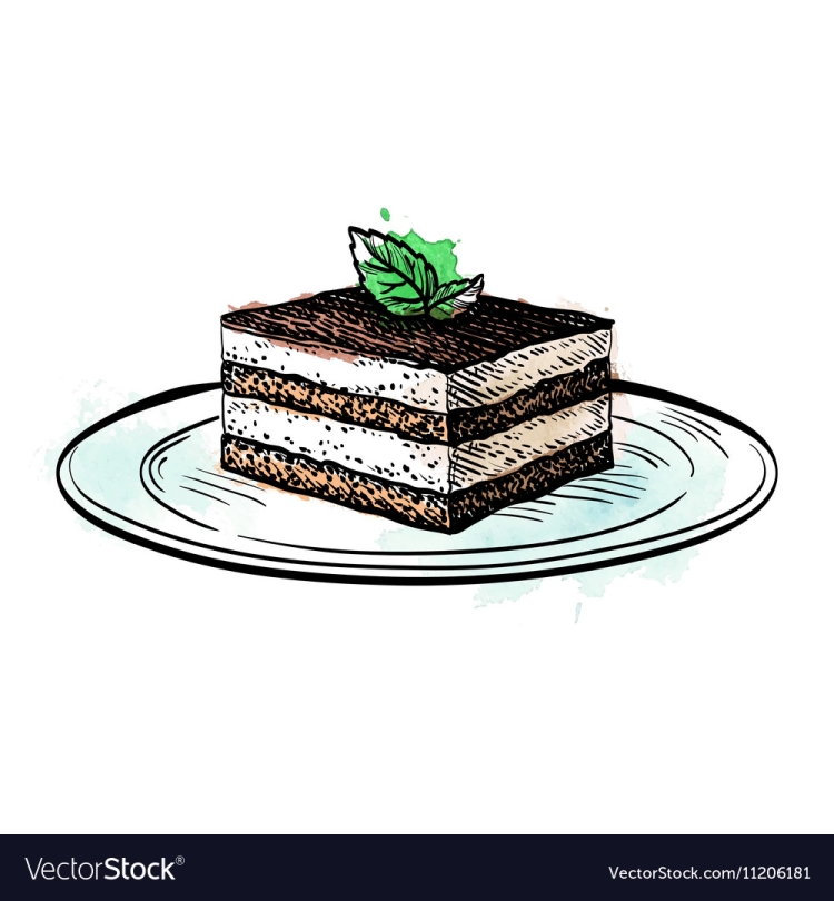 Тирамису рисунок