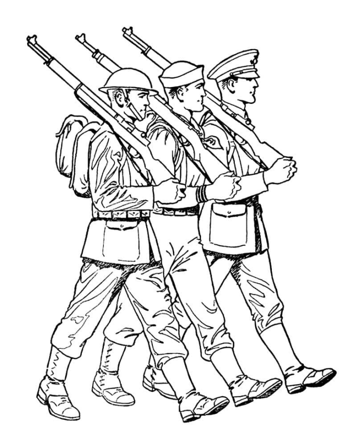 Раскраска день Победы