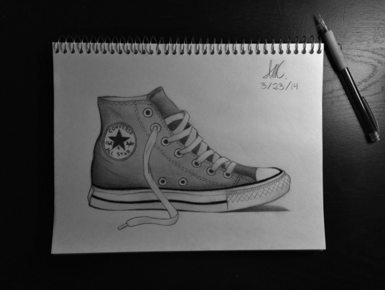 Кеды рисунок