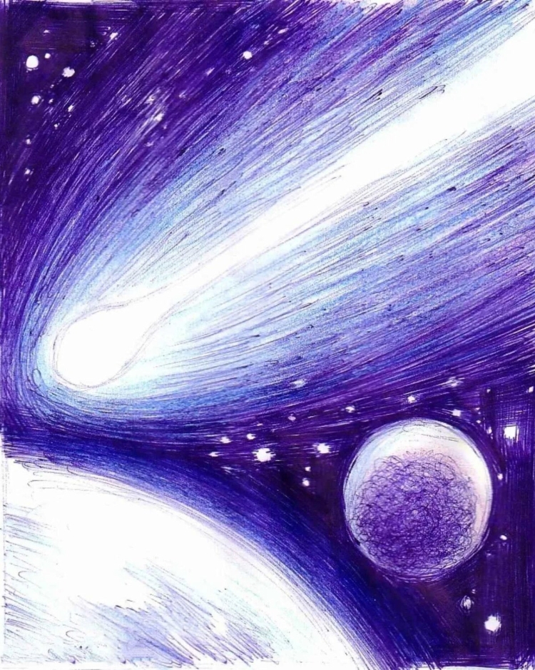 Космос рисунок