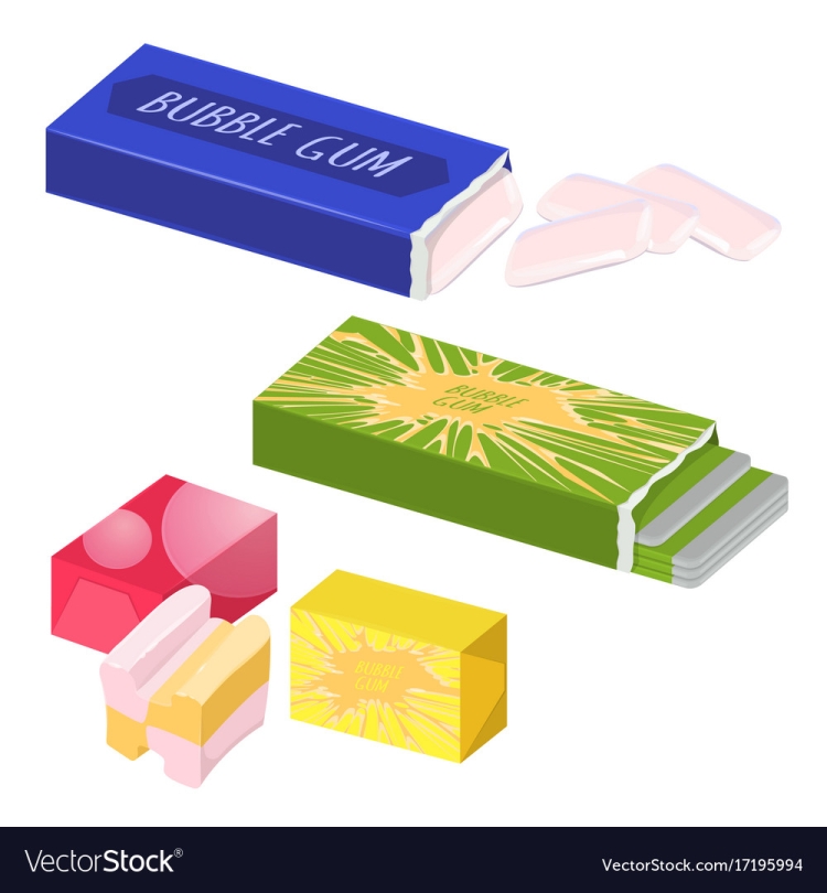 Жевательная резинка рисунок