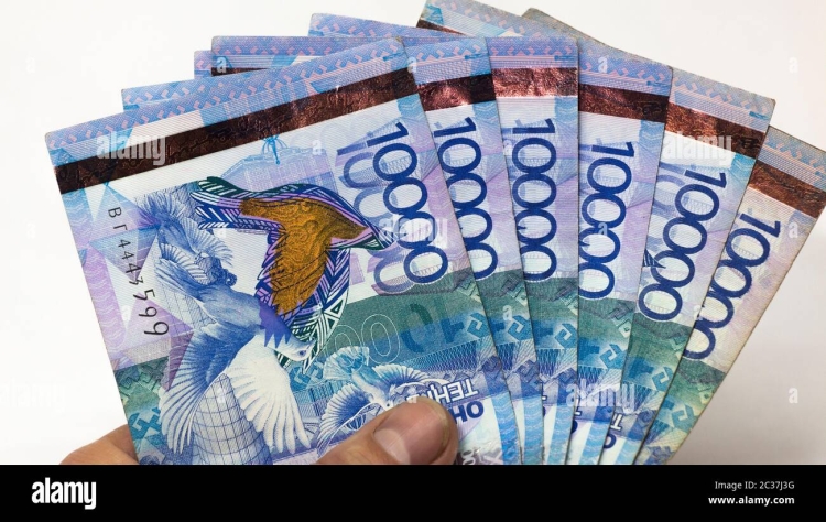 Казахский тенге купюры 5000