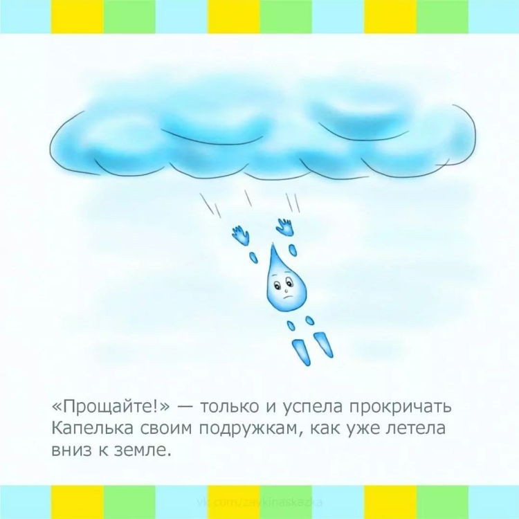 Сказка про капельку
