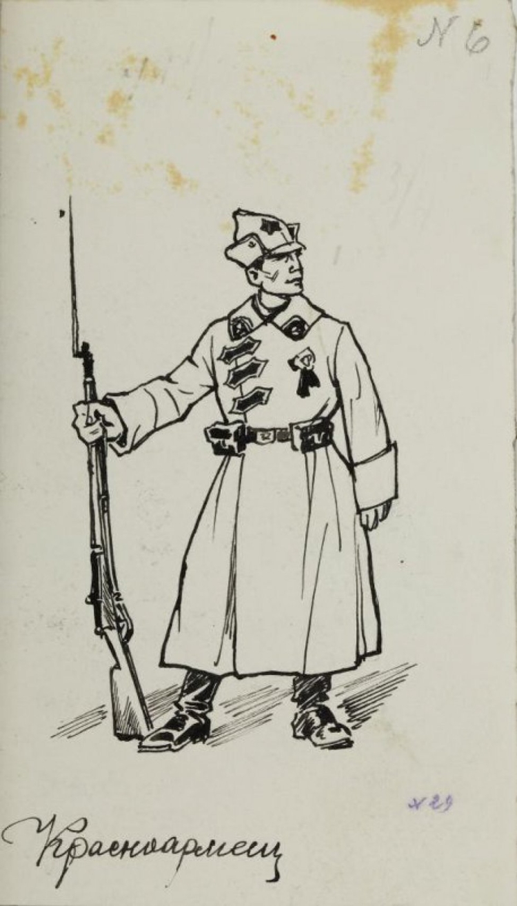 Шинель рисунок