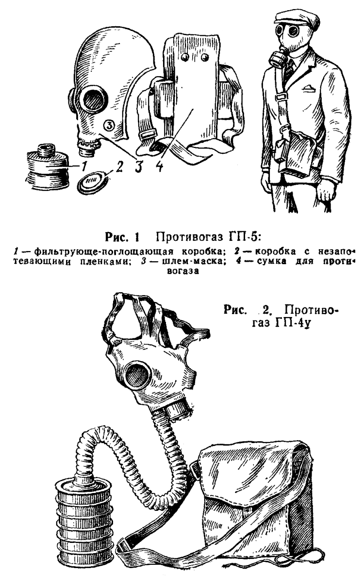 Противогаз ГП 4